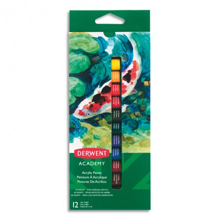 DWT B/12 TUB 12ML PEINTACRYL ASS 2302401