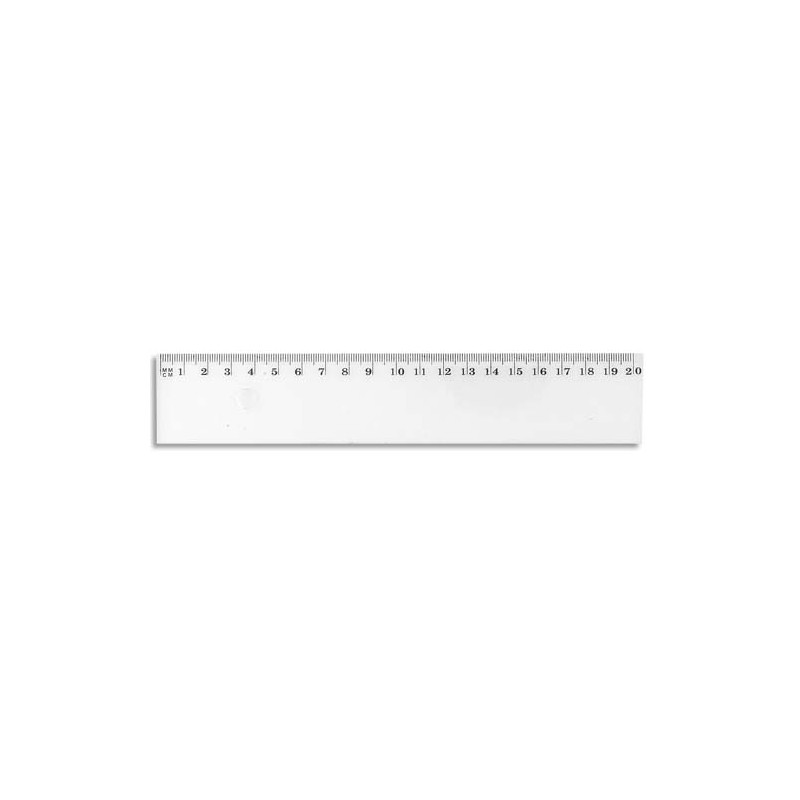 1ER REGLE PLATE 20CM FTE200062 1ER REGLE PLATE 20CM FTE200062