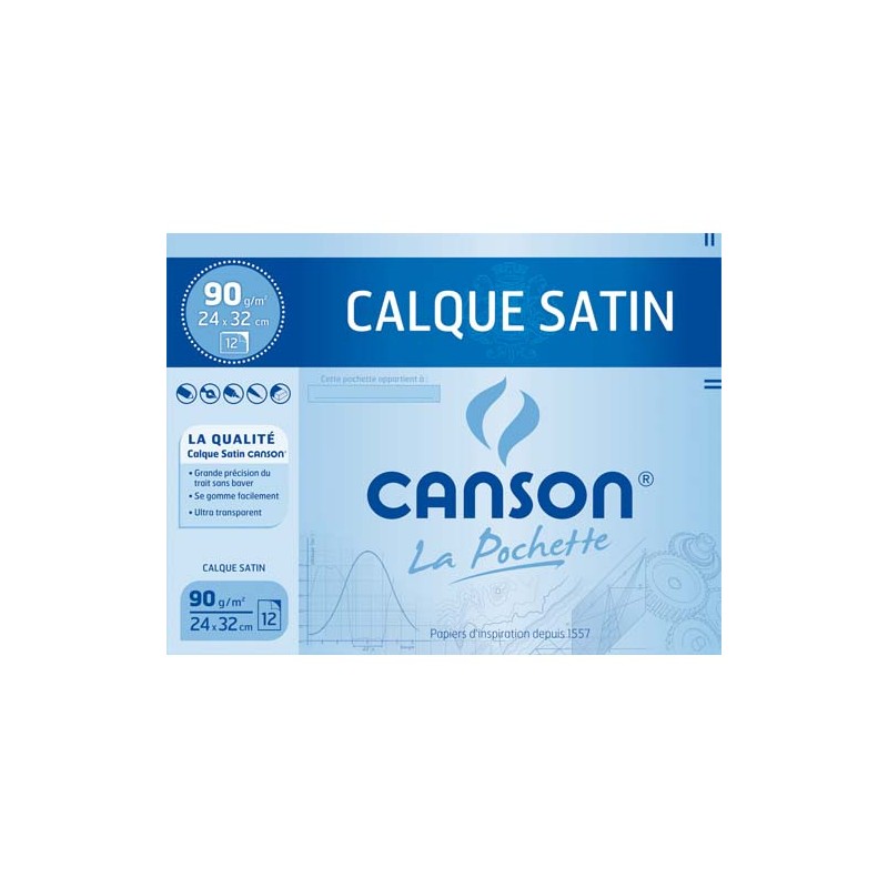 CAN POCH/12F CALQUE 70G 24X32 C200003197