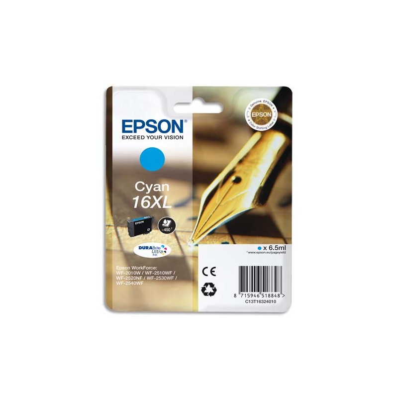 EPS CART JET ENCRE CYAN XL C13T16324012 EPS CART JET ENCRE CYAN XL C13T16324012