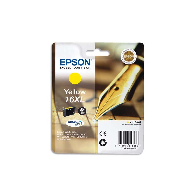 EPS CART J ENCR JAUNE XL C13T16344012/10 EPS CART J ENCR JAUNE XL C13T16344012/10