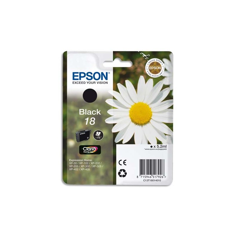 EPS CART JET ENCRE NOIR C13T18014012/10 EPS CART JET ENCRE NOIR C13T18014012/10