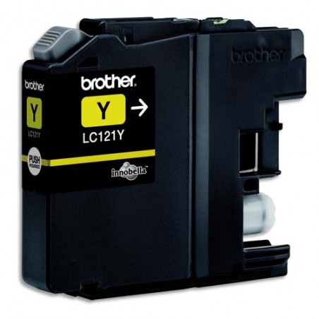 BRO CART JET ENCRE JAUNE LC121Y