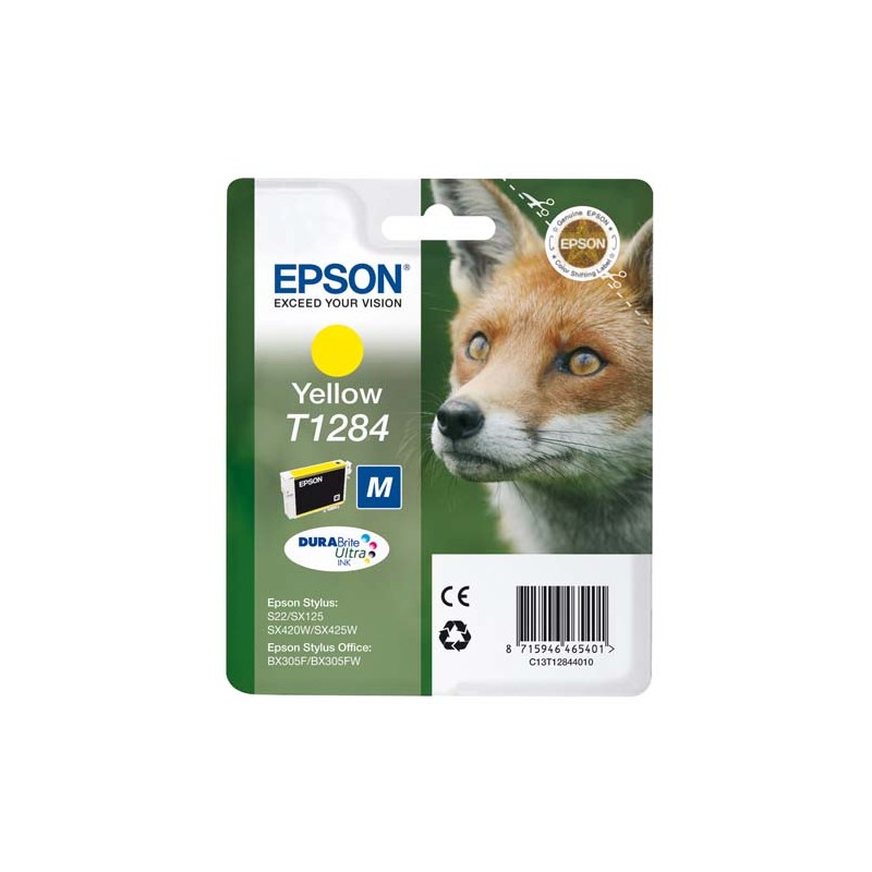 EPS CART JET ENCRE JAUNE C13T12844012/10 EPS CART JET ENCRE JAUNE C13T12844012/10