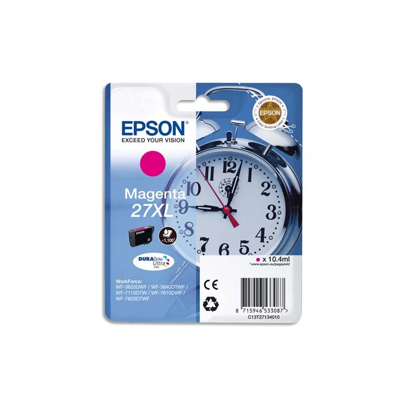 EPS CART JE MAGENTA XL C13T27134012/10 EPS CART JE MAGENTA XL C13T27134012/10