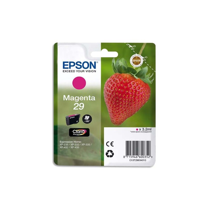 EPS CART J ENCRE MAGENTA C13T29834012/10 EPS CART J ENCRE MAGENTA C13T29834012/10