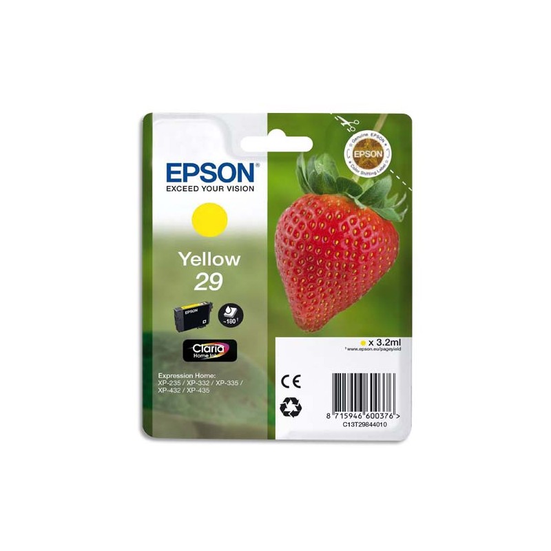 EPS CART JET ENCRE JAUNE C13T29844012/10