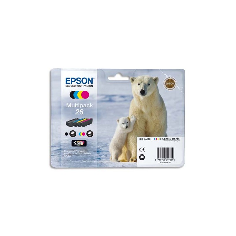 EPS MULTIPACK 4 COUL C13T26164010 EPS MULTIPACK 4 COUL C13T26164010