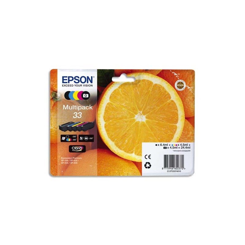 EPS MULTIPACK JE ORANGE C13T33 374011