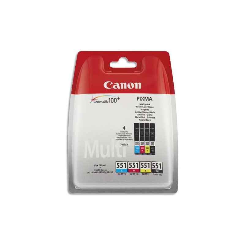 CNO MULTIPACK CART CLI551 6509B008 CNO MULTIPACK CART CLI551 6509B008