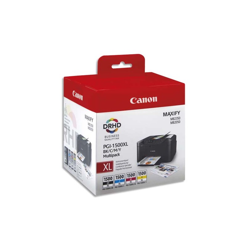 CNO MULTIPA 4 COUL JE PGI1500XL 9182B004 CNO MULTIPA 4 COUL JE PGI1500XL 9182B004
