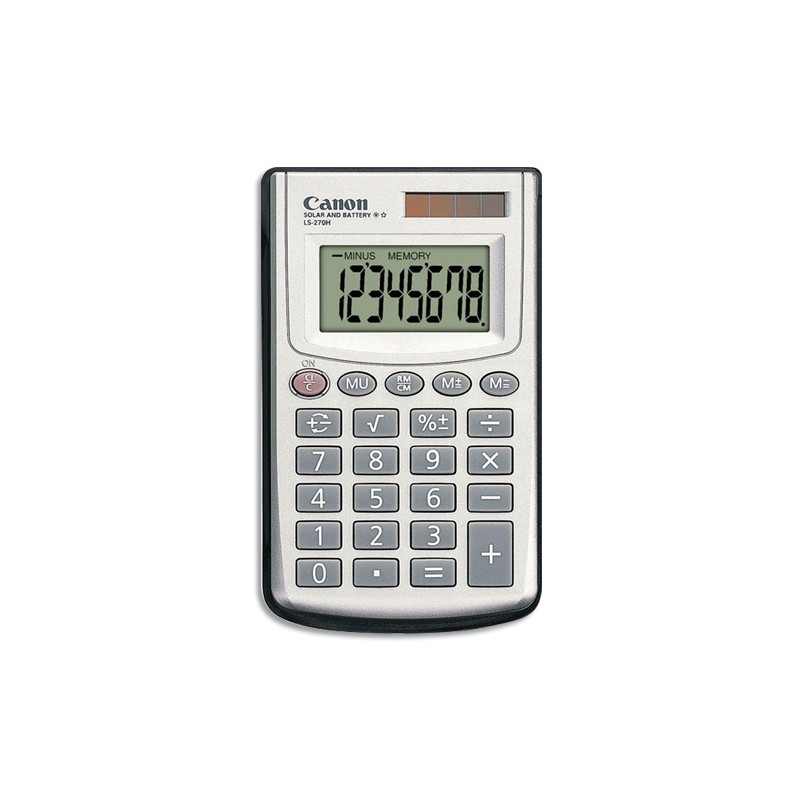 CNO CALCUL POCHE LS-270H 8CH 5932A016 CNO CALCUL POCHE LS-270H 8CH 5932A016