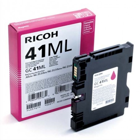 RIC CARTOUCHE GEL MAGENTA GEN1420 GC41M