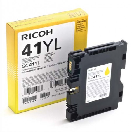 RIC CARTOUCHE GEL JAUNE 405768 GC41YL