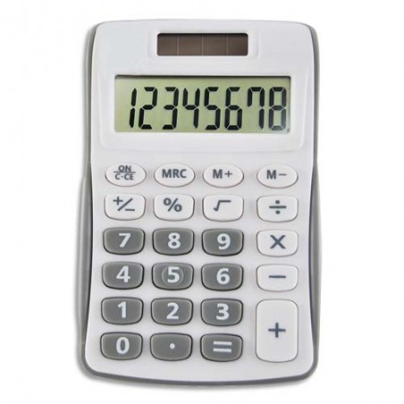 5ET CALCUL POCHE GR 8 CHIFFRES MD-9859A