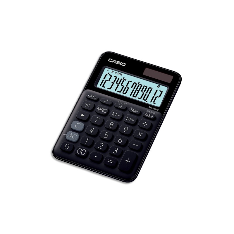 CAS CAL BUR 12CH NOIRE MS-20UC-BK-S-E