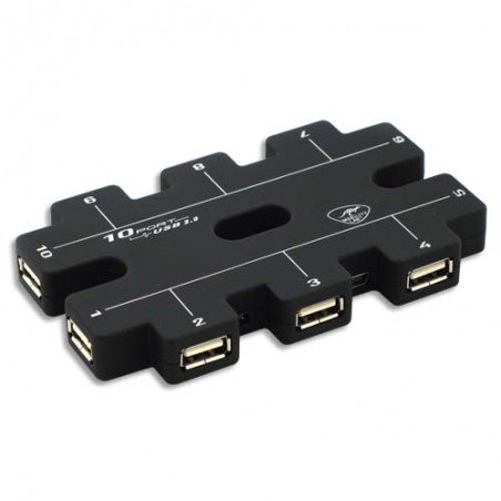 MBY HUB USB 2.0 10 PORTS ML300870