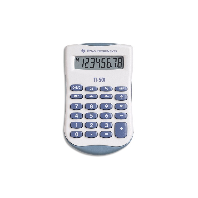 TEX CALCULATRICE POCHE TI-501 TEX CALCULATRICE POCHE TI-501