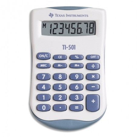 TEX CALCULATRICE POCHE TI-501