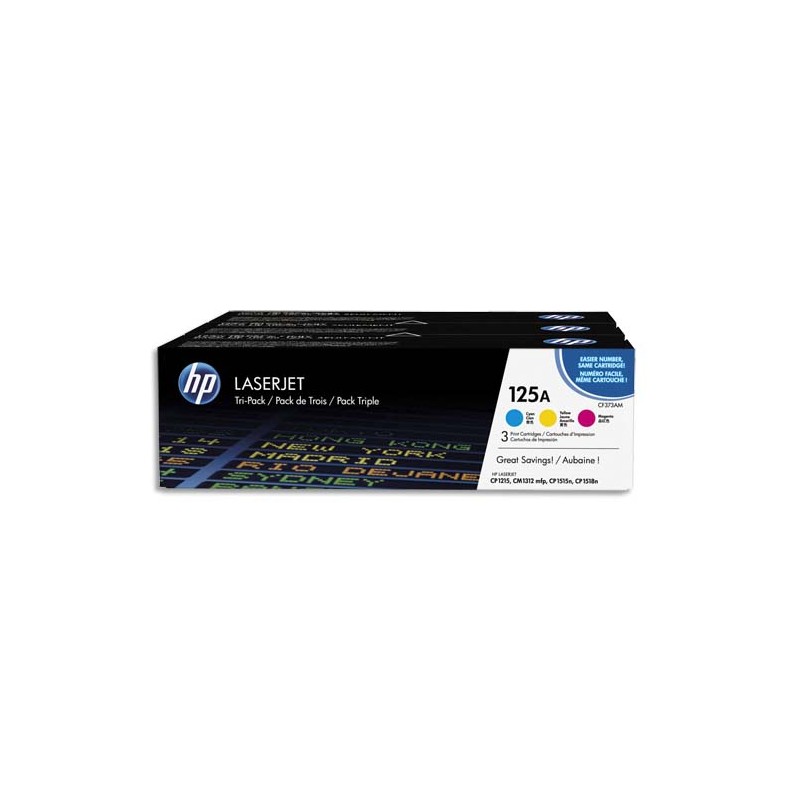 HWP TRI PACK COULEURS 125A CF373AM