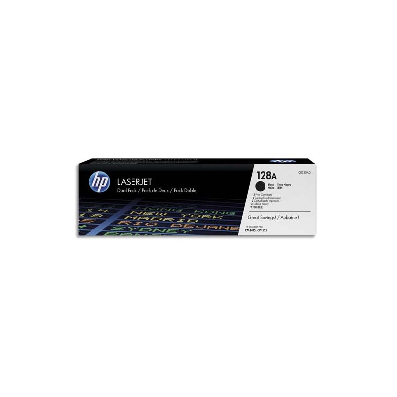 HWP PACK DE 2 TONERS NRS 128A CE320AD HWP PACK DE 2 TONERS NRS 128A CE320AD