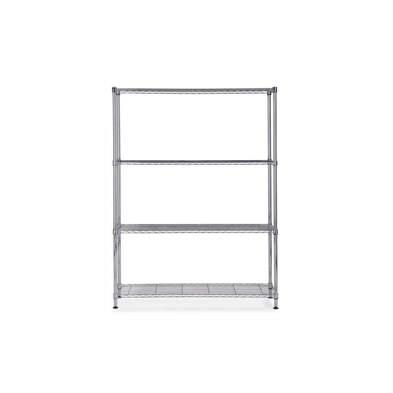 ALB ETAGERE MOBI 4T L120XH160 CHR MOBI4L