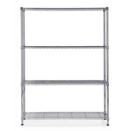 ALB ETAGERE MOBI 4T L120XH160 CHR MOBI4L