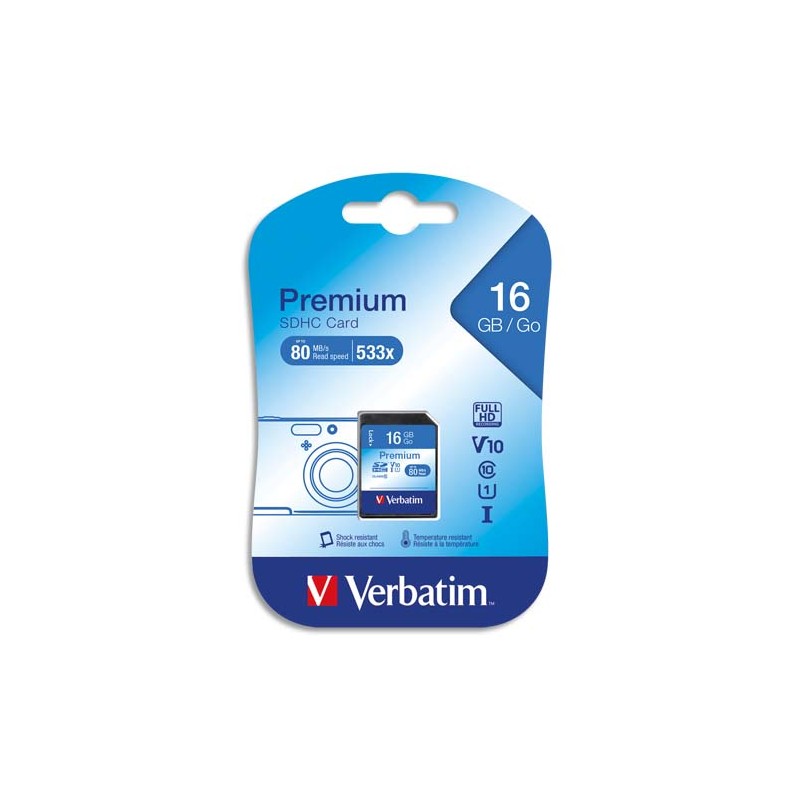 VET CART SDHC 16GO CLASS10 49191/43962 VET CART SDHC 16GO CLASS10 49191/43962