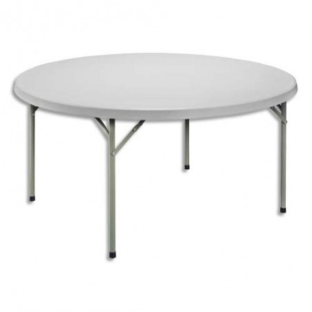 STB TABLE RD PLIANT PE L140 GCL ROND-152