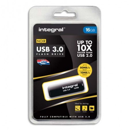 ITG CLE USB3 NOIR 16GO INFD16GBNOIR3.0
