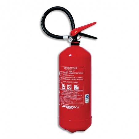 LFX EXTINCTEUR POUDRE 6KG ABC RGE EXT06