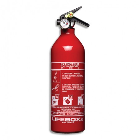LFX EXTINCTEUR POUDRE 1KG ABC RGE EXT01