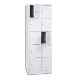 MTI VESTIAIRE 5C 2COL L60CM WM532-BLC