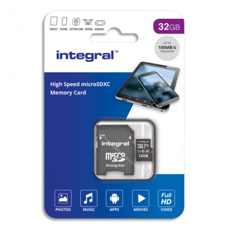 ITG CARTE SDHC/XC 32GO INSDH32G-100V10