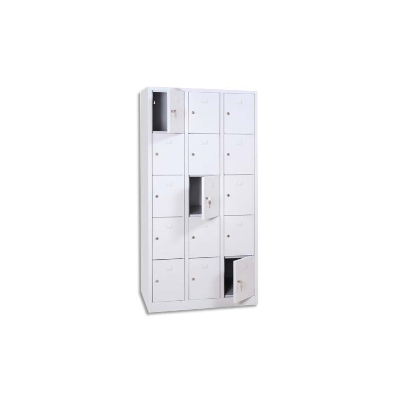 MTI VESTIAIRE 5C 3COL L90CM WM533-BLC MTI VESTIAIRE 5C 3COL L90CM WM533-BLC