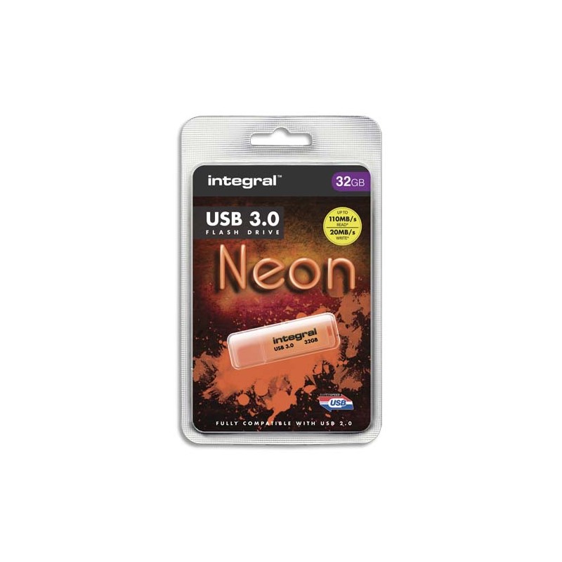 ITG CLE NEON 32GO OGE INFD32GBNEONOR3.0 ITG CLE NEON 32GO OGE INFD32GBNEONOR3.0