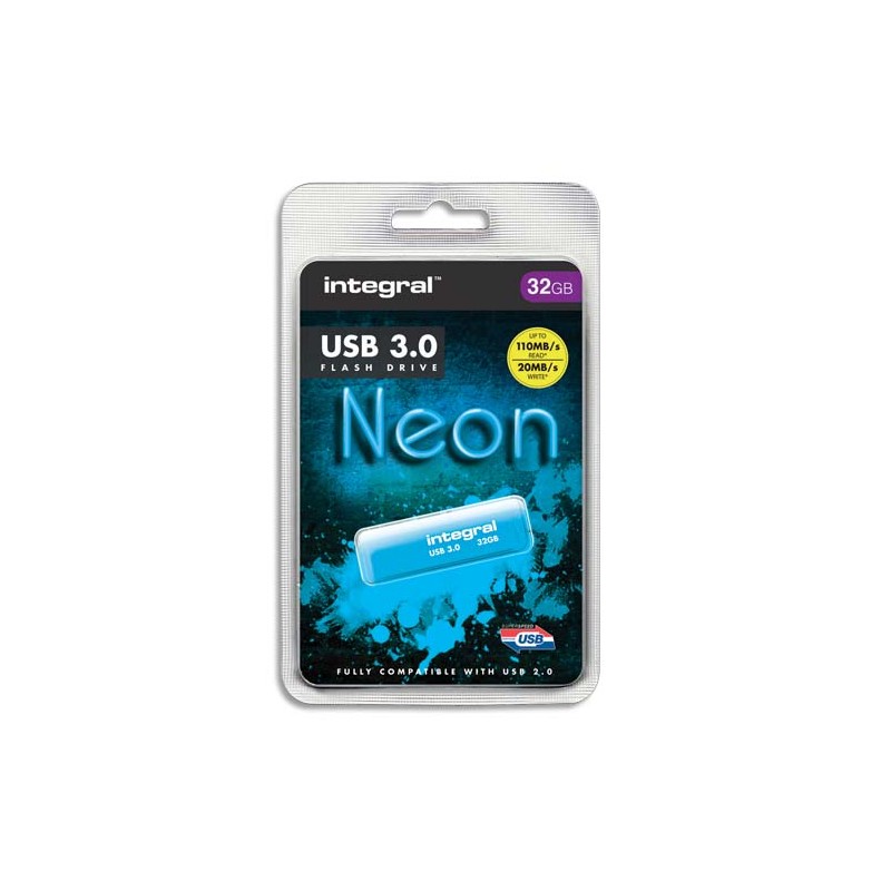 ITG CLE USB3 NEON 32G B INFD32GBNEONB3.0 ITG CLE USB3 NEON 32G B INFD32GBNEONB3.0