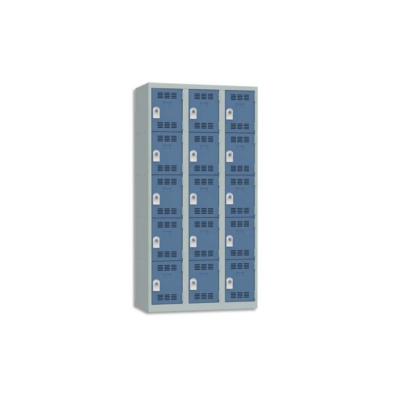 PHY VESTIAIRE 5CASES/3COLON GP/BL 312191