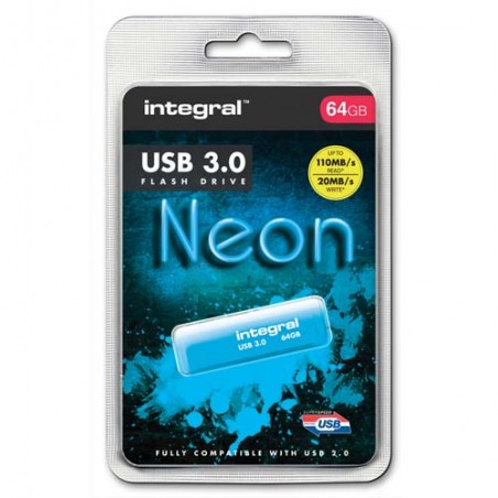 ITG CLE USB3 NEON 64G B INFD64GBNEONB3.0
