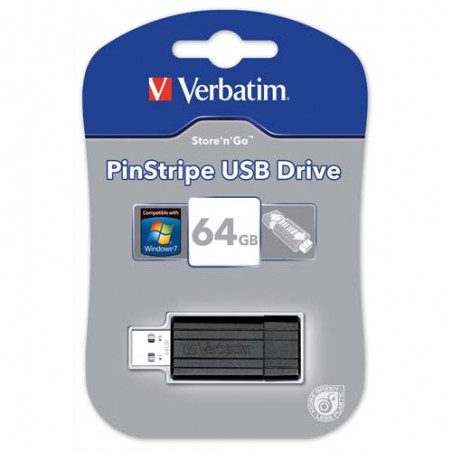 VET CLE USB PINSTRIPE 64GO N 49065