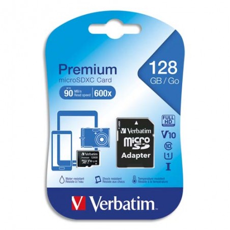 VET CART MICROSDXC+ADAPT 128GO 44085