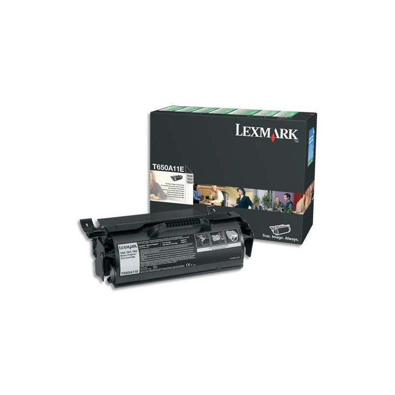 LXM TONER LASER NOIR T650A11E