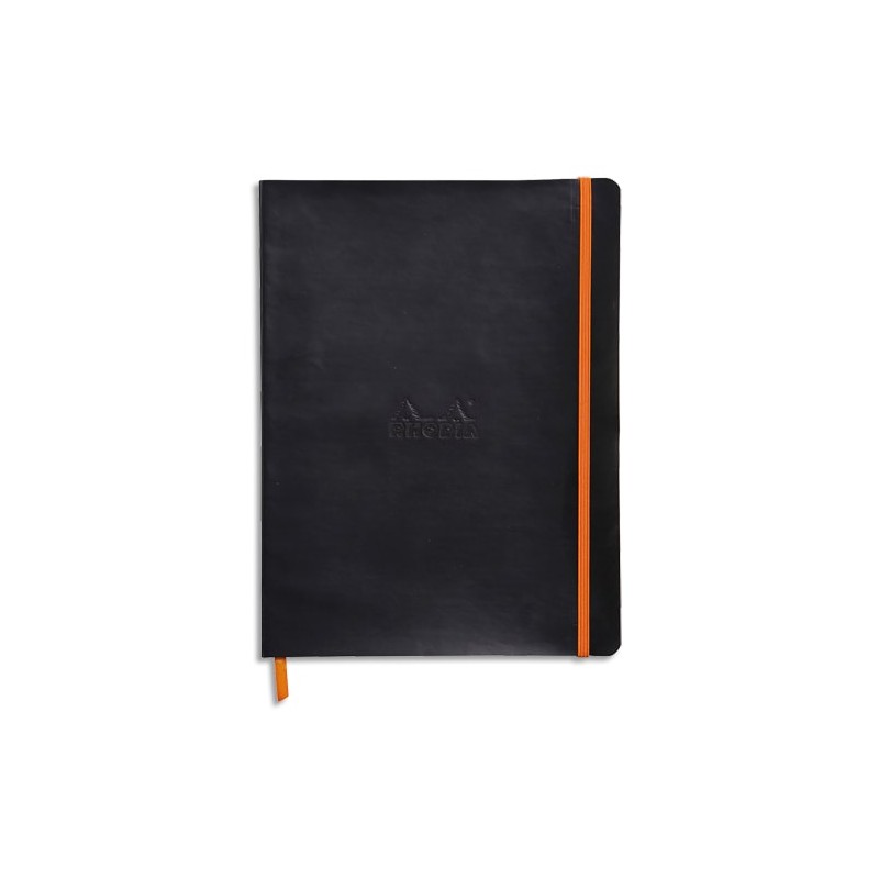 RHO CARNET B5 160P LIG NOIR 117502C