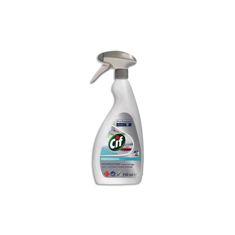 CIF SPRAY 750ML DESINF ALCOOL 101103719 CIF SPRAY 750ML DESINF ALCOOL 101103719