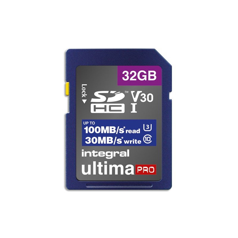 ITG CARTE SDHC 32GO 4K INSDH32G-100V30 ITG CARTE SDHC 32GO 4K INSDH32G-100V30