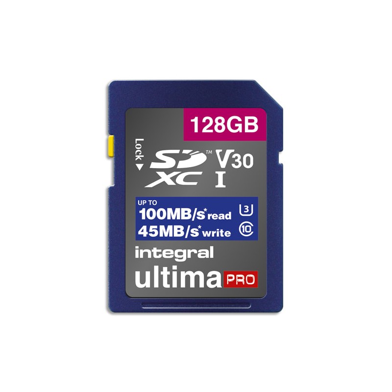 ITG CARTE SDXC 128GO 4K INSDX128G-100V30 ITG CARTE SDXC 128GO 4K INSDX128G-100V30