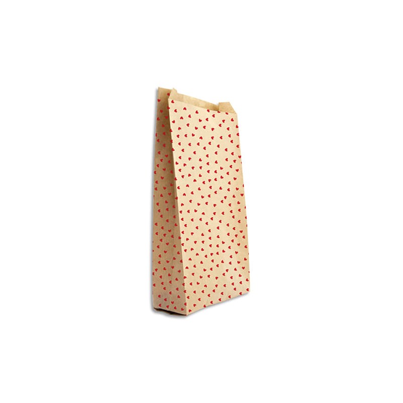 CLF S/50 POCHKDO KRAFT 11X21CŒUR 394106C CLF S/50 POCHKDO KRAFT 11X21CŒUR 394106C