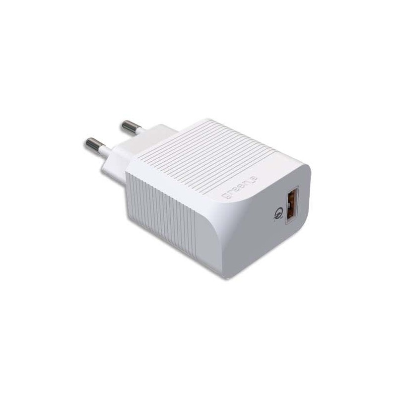 GREEN PRIS SECT USB-A 18W QUALCOM GR6016
