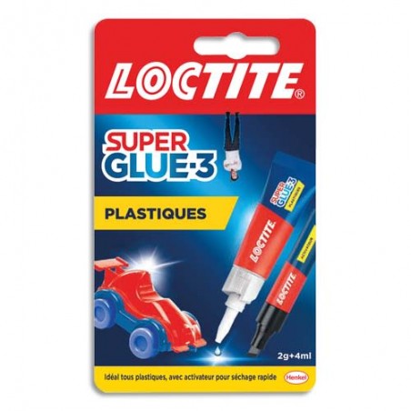 LCT SUPERGLUE-3 SPE PLASTIQUE 2608889