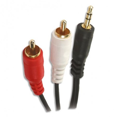 APM CORD JACK 3,5MM 2RCA M/M 1,5M 419005